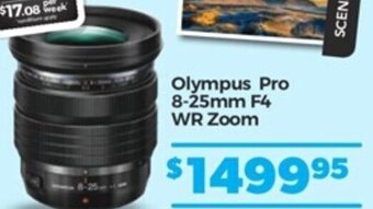 Teds Cameras Olympus Pro 8-25mm F4 WR Zoom offer