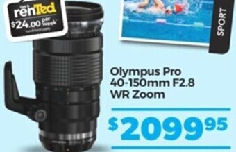 Teds Cameras Olympus Pro 40-150mm F2.8 WR Zoom offer