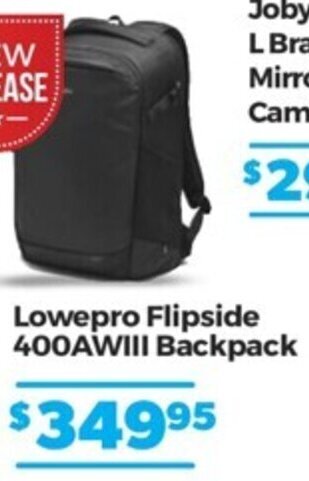 Teds Cameras Lowepro Flipside 400AWIII Backpack offer