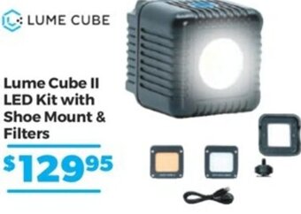 Lume Cube II LED Kit With Shoe Mount & Filters