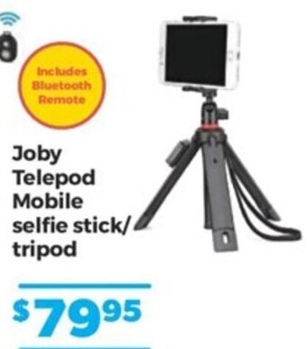 Teds Cameras Joby Telepod Mobile Selfie Stick/Tripod offer
