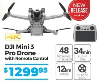 Teds Cameras DJI Mini 3 Pro Drone offer