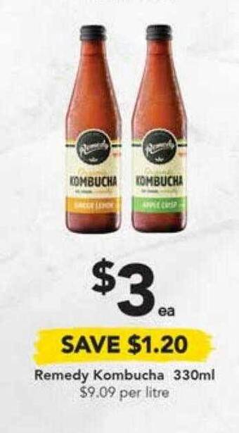 Drakes Remedy kombucha offer