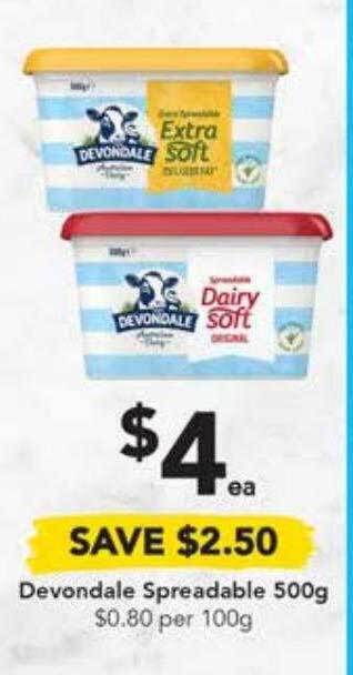Drakes Devondale spreadable offer