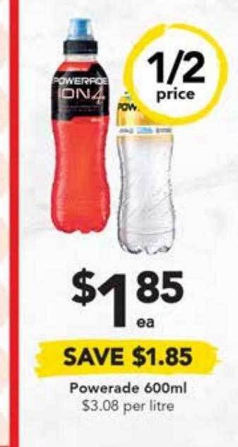 Drakes Powerade offer