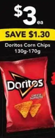 Drakes Doritos corn chips offer