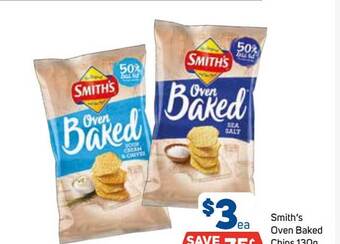 Foodland Smith's oven baked chips offer