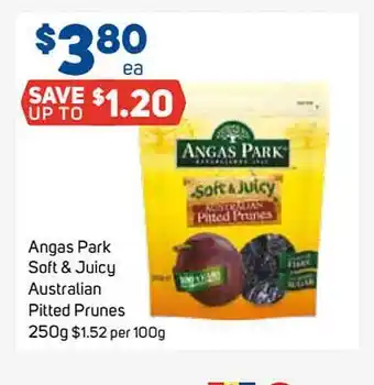 Angas park soft & juicy australian pitted prunes