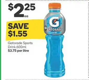 Woolworths Gatorade sports drink offer