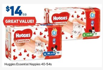 Foodland Huggies Essential Nappies 40-54s offer