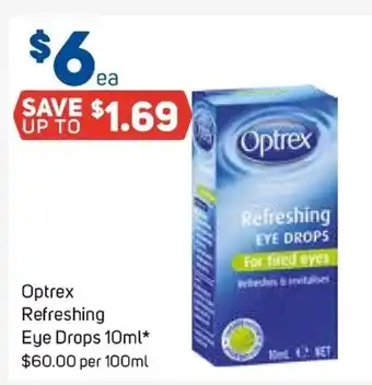 Optrex Refreshing Eye Drops 10ml