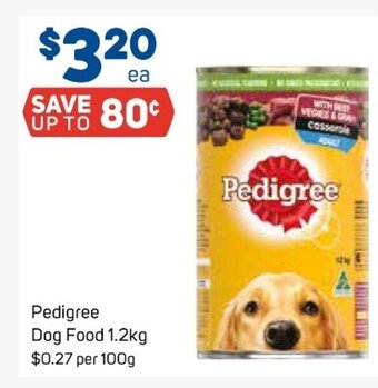 Foodland Pedigree Dog Food 1.2kg offer