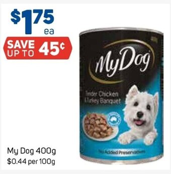 Foodland My Dog 400g offer