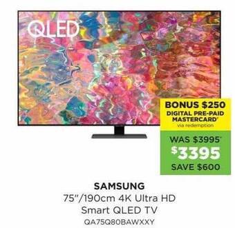 Bing Lee Samsung 75 offer