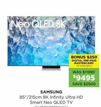 Bing Lee Samsung 85 offer