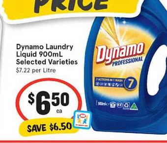 Dynamo laundry liquid
