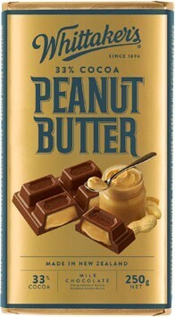 BIG W Whittaker's peanut butter chocolate block 250g offer