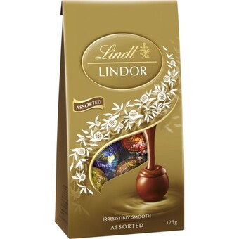 BIG W Lindt lindor assorted bag 125g offer