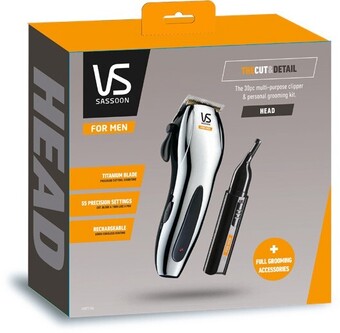 BIG W Vs for men the cut & detail grooming kit offer