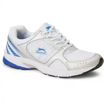 BIG W Slazenger mens lace-up sport shoes - white & blue offer