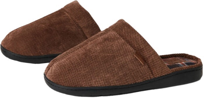 BIG W Grosby mens slipper scuffs - brown offer