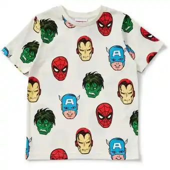 Marvel avengers print tee