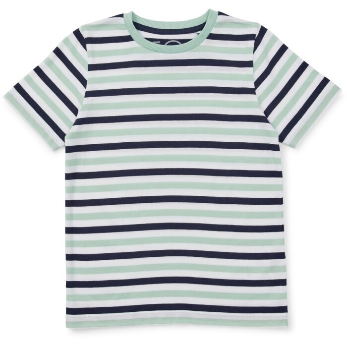 BIG W K-d kids organic cotton striped tee offer