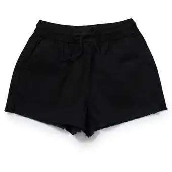 BIG W The 1964 denim co. kids raw hem denim shorts - black offer