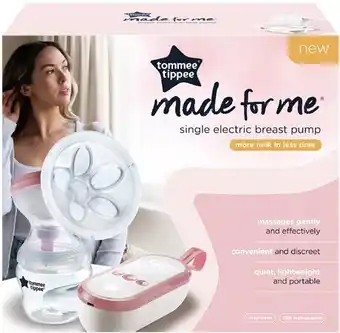BIG W Tommee tippee electric single breast pump offer