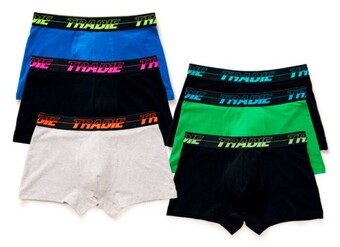 BIG W Tradie mens 6-pack trunks offer
