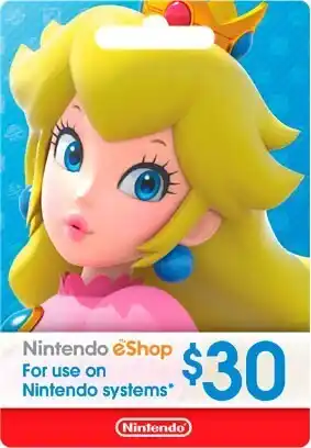 BIG W Nintendo eshop $30 gift card offer