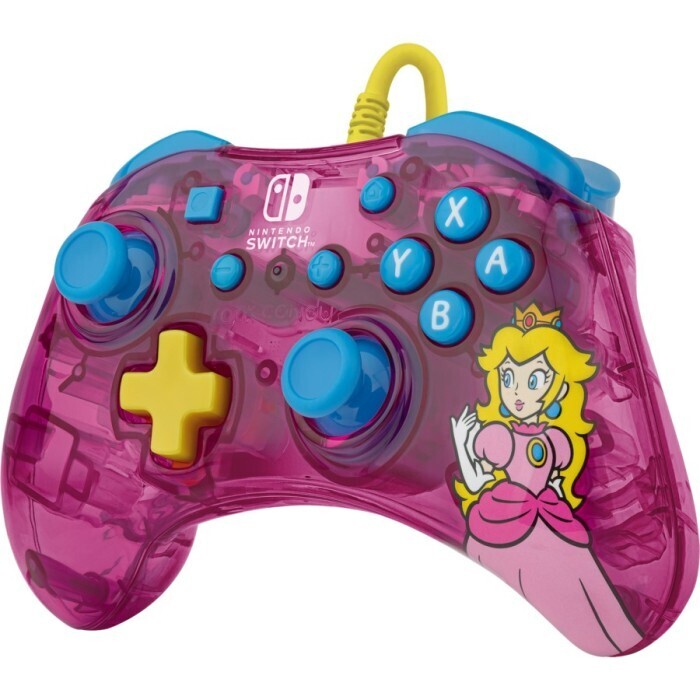 BIG W Nintendo switch wired controller - bubblegum peach offer
