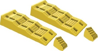 SuperCheap Auto Sca caravan leveller with chock offer