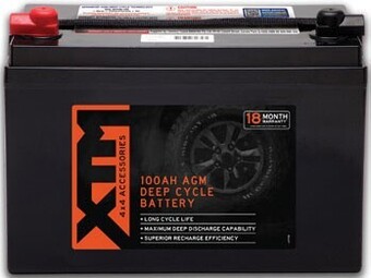 SuperCheap Auto Xtm dc12-100ah agm deep cycle battery offer