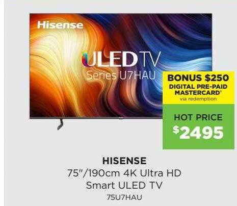 Bing Lee Hisense 75 offer