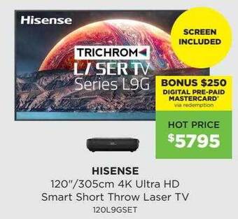 Bing Lee Hisense 120 offer