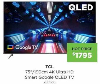 Bing Lee Tcl 75 offer