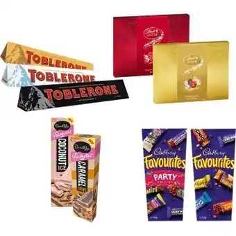 BIG W 1/2 price on toblerone, lindt, darrell lea and cadbury offer