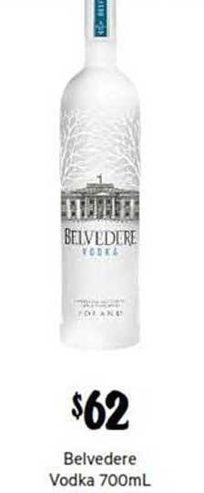 Belvedere vodka 700ml