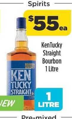 Liquorland Kentucky straight bourbon 1 litre offer