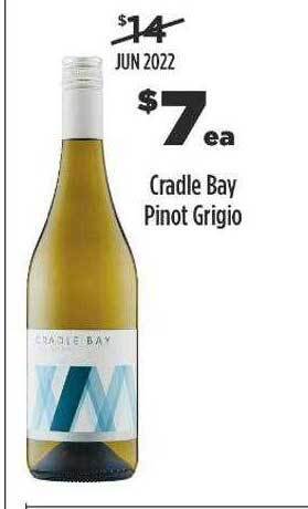 Liquorland Cradle bay pinot grigio offer