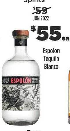 Liquorland Espolon tequila blanco offer