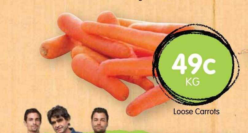 Spudshed Loose carrots offer