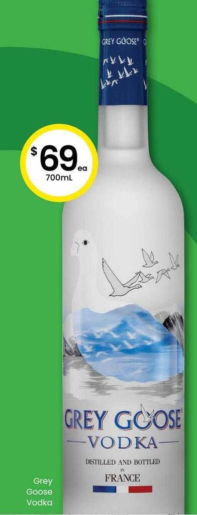 The Bottle O Grey goose vodka offer