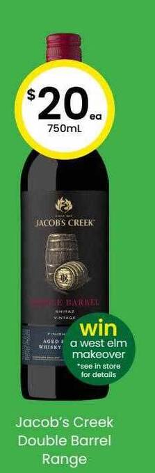Jacob's creek double barrel range