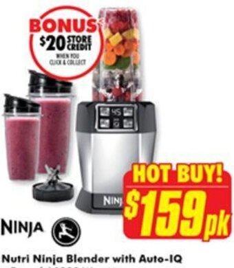 The Good Guys Nutri Ninja Blender With Auto-IQ offer
