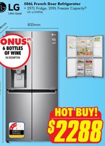 LG 506L French Door Refrigerator