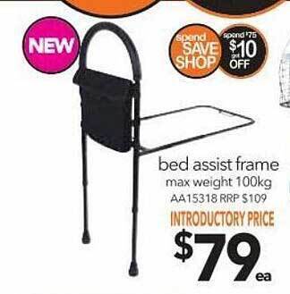 Bed assist frame
