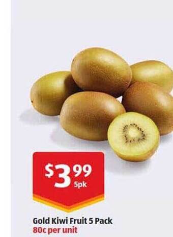 ALDI Gold kiwi fruit offer