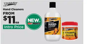 Hand cleaners lightning